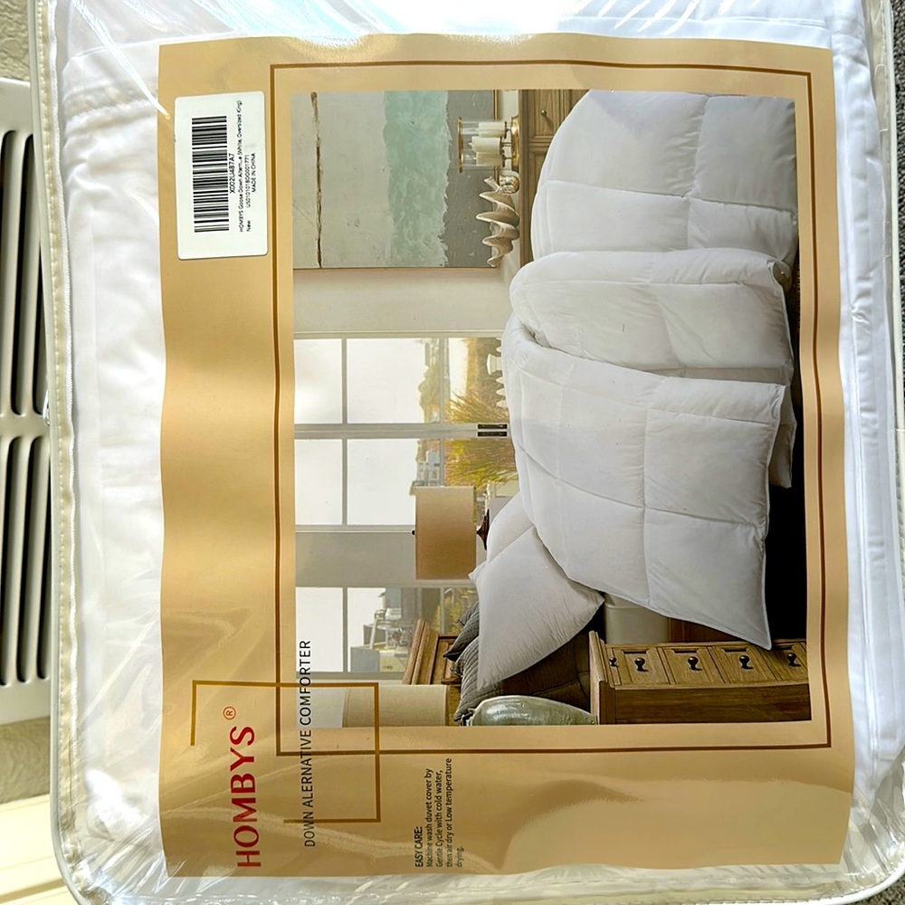 I ordered two of these comforters, and I waited too long to return on Amazon.